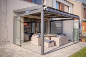 Prosklená pergola na klíč